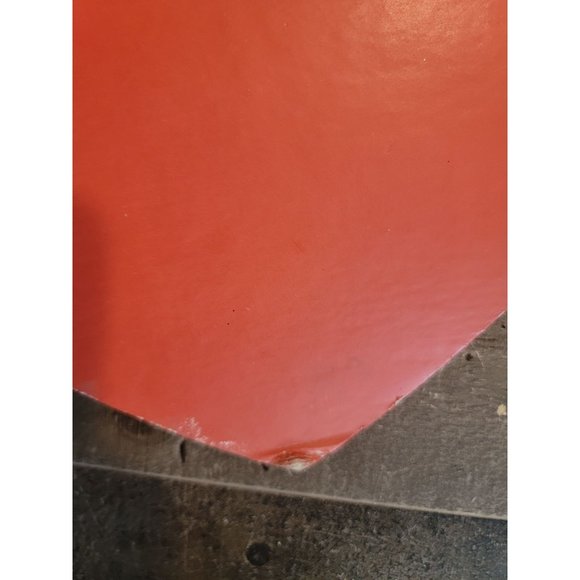 Red wooden glitter heart Valentine's sign decor - Picture 5 of 6